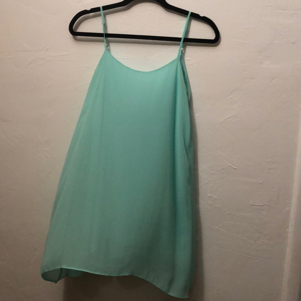 BCBG Teal shift dress